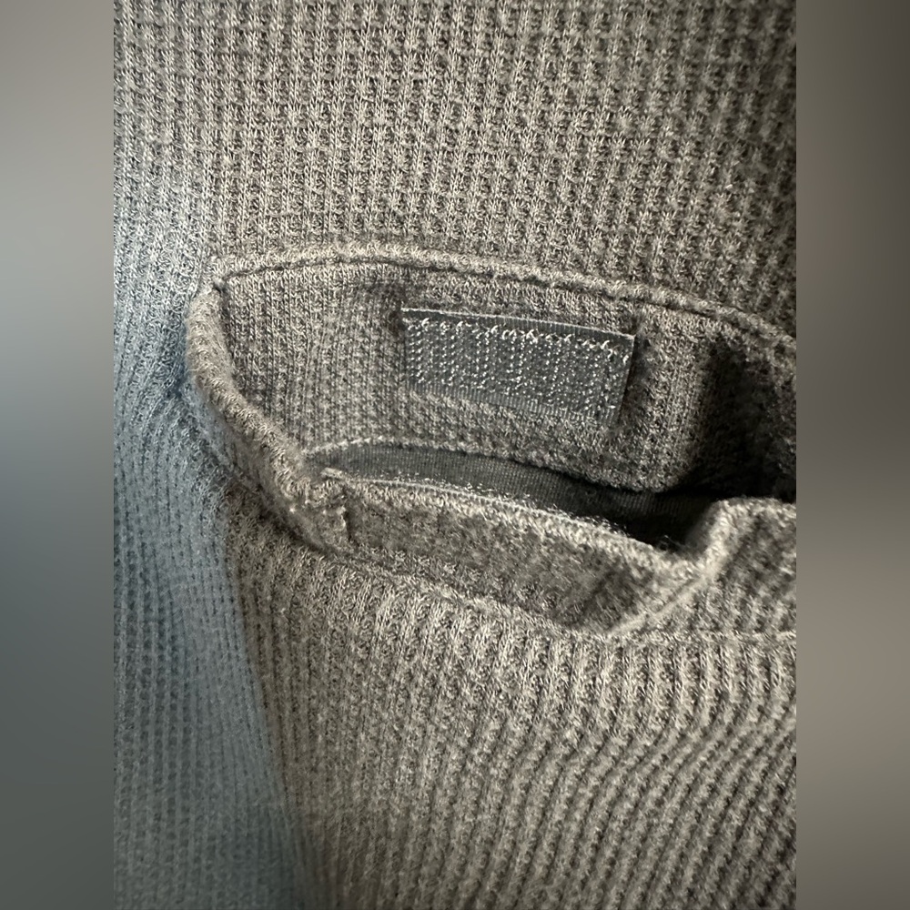 Smiths workwear men’s gray warm fuzzy pullover sweatshirt size Extra Large - Picture 3 of 10